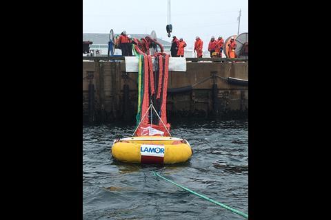 The demo of Lamor’s Marine Oil Spill Sweeper LMOS 15 Speed Skimming system was completed in cooperation with Lamor’s local representative, Griffin Engineered Systems